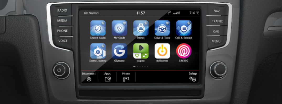 Autoradio GPS Volkswagen Golf 7