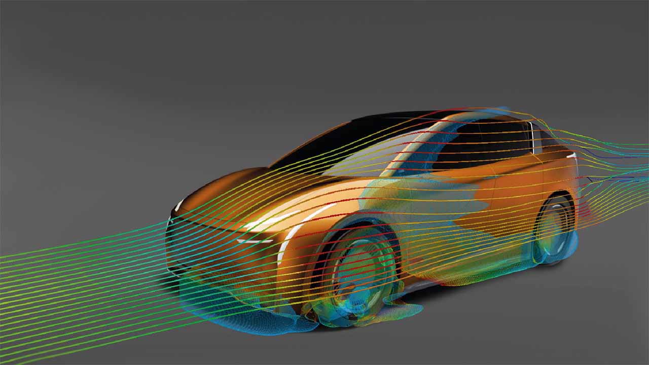 l'aérodynamisme d'une voiture