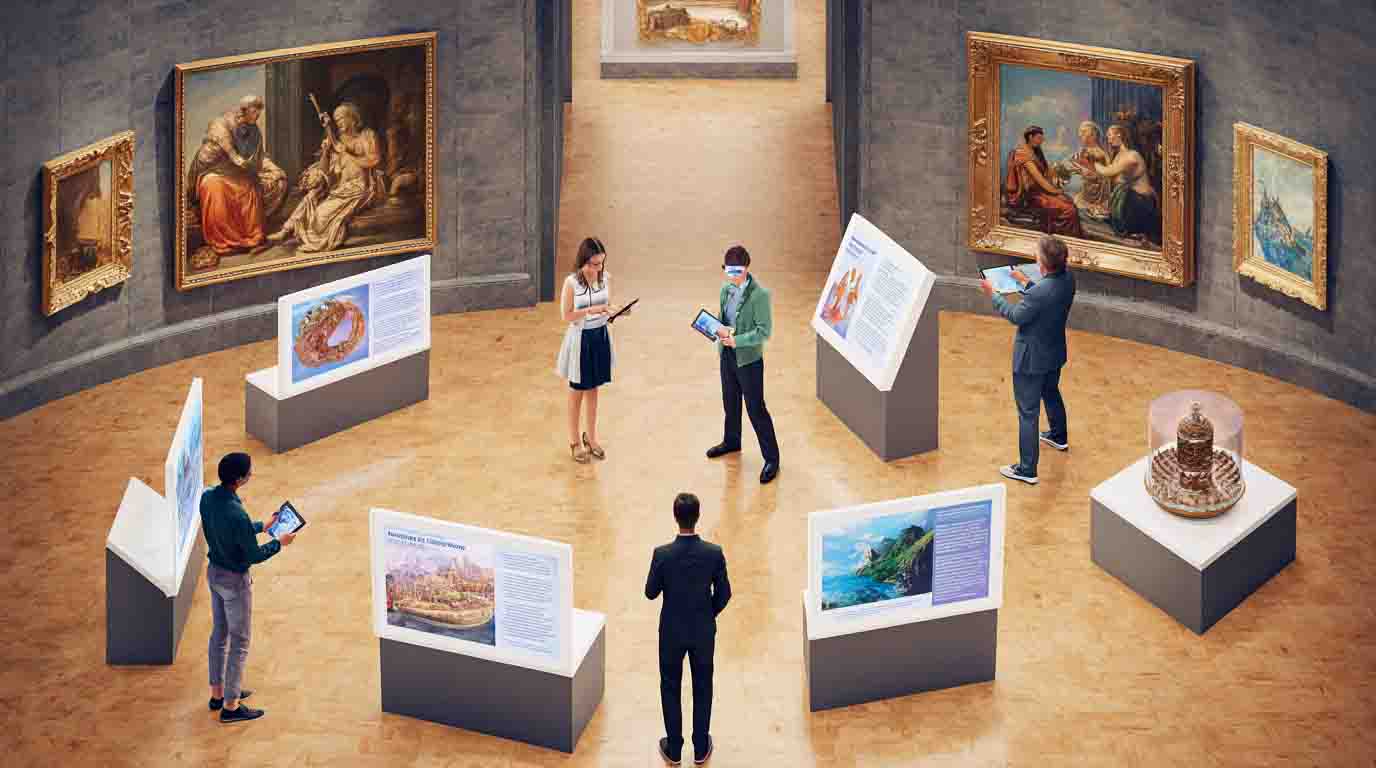 Réalité augmentée dans les musées